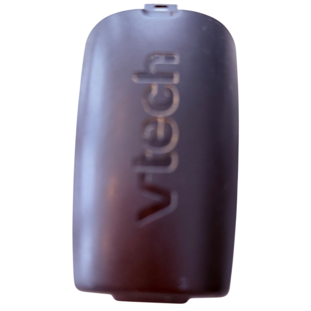 VTech Cordless Phone Battery Cover Replacement Dark Gray Logo Plastic Door